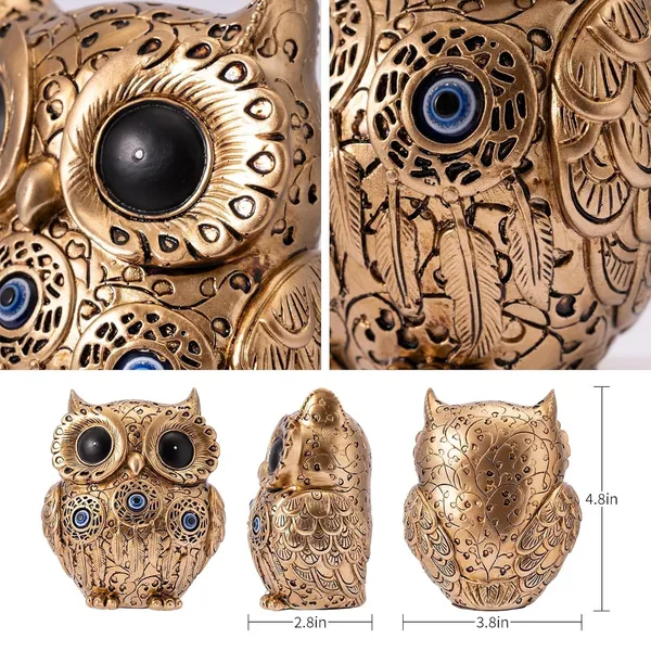 Pickartme_Evil_Eye_4_Inch_Owl_Statue_For_Good_Luck_L_Feng_Shui_Vastu_Ii_Evil_Eye_Ii_Showpiece_For_Home_Decor_Gold_4_Inch