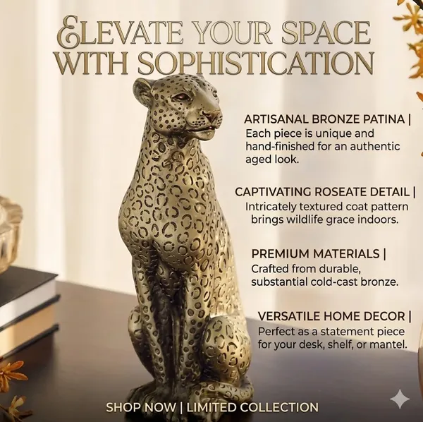 Pickartme_Luxury_Leopard_Statue_Showpiece_Gold_Finish_Resin_Wild_Animal_Figurine_Modern_Home_Decor_Accent_For_Coffee_Table_Console_Office_Desk_Shelf_Housewarming_Gift
