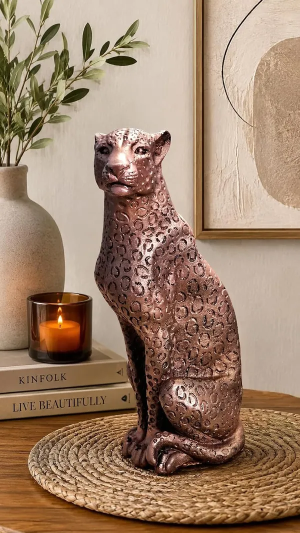 Pickartme_Luxury_Leopard_Statue_Showpiece_Gold_Finish_Resin_Wild_Animal_Figurine_Modern_Home_Decor_Accent_For_Coffee_Table_Console_Office_Desk_Shelf_Housewarming_Gift_Bronze