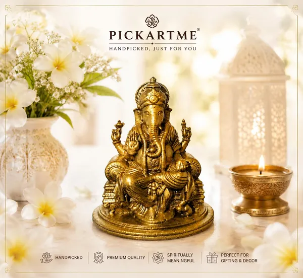 Pickartme_Lord_Ganesha_Idol_For_Home_Decor_Car_Dashboard_3_5_Inch_Decorative_Ganpati_Murti_For_Pooja_Office_Gift_Metallic