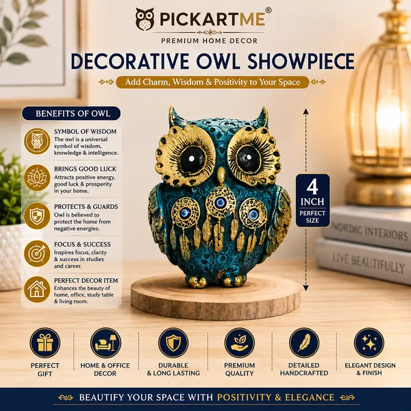 Pickartme_Owl_Showpiece_For_Home_Decor_Resin_Figurine_With_Gold_Detailing_Lucky_Evil_Eye_Owl_Statue_For_Living_Room_Office_Gifting_Black