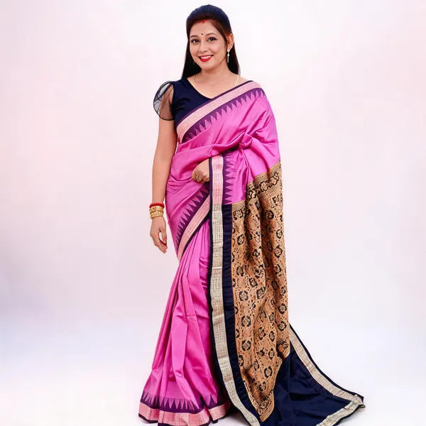 National_Saree_Temple_Border_Sambalpuri_Art_Silk_Saree_(Purple)
