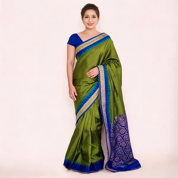 National_Saree_Temple_Border_Sambalpuri_Art_Silk_Saree_(Multicolor)