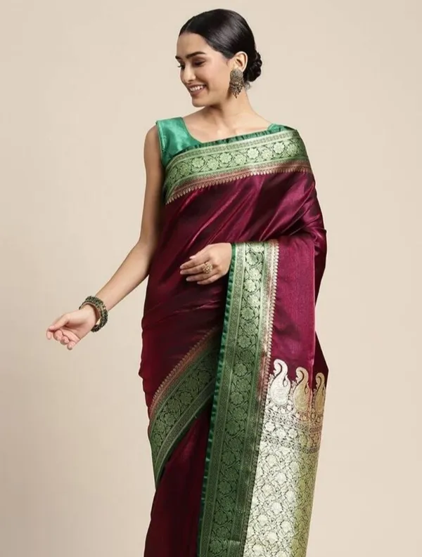 National_Sarees_Woven_Banarasi_Satin_Saree_(Multicolor)