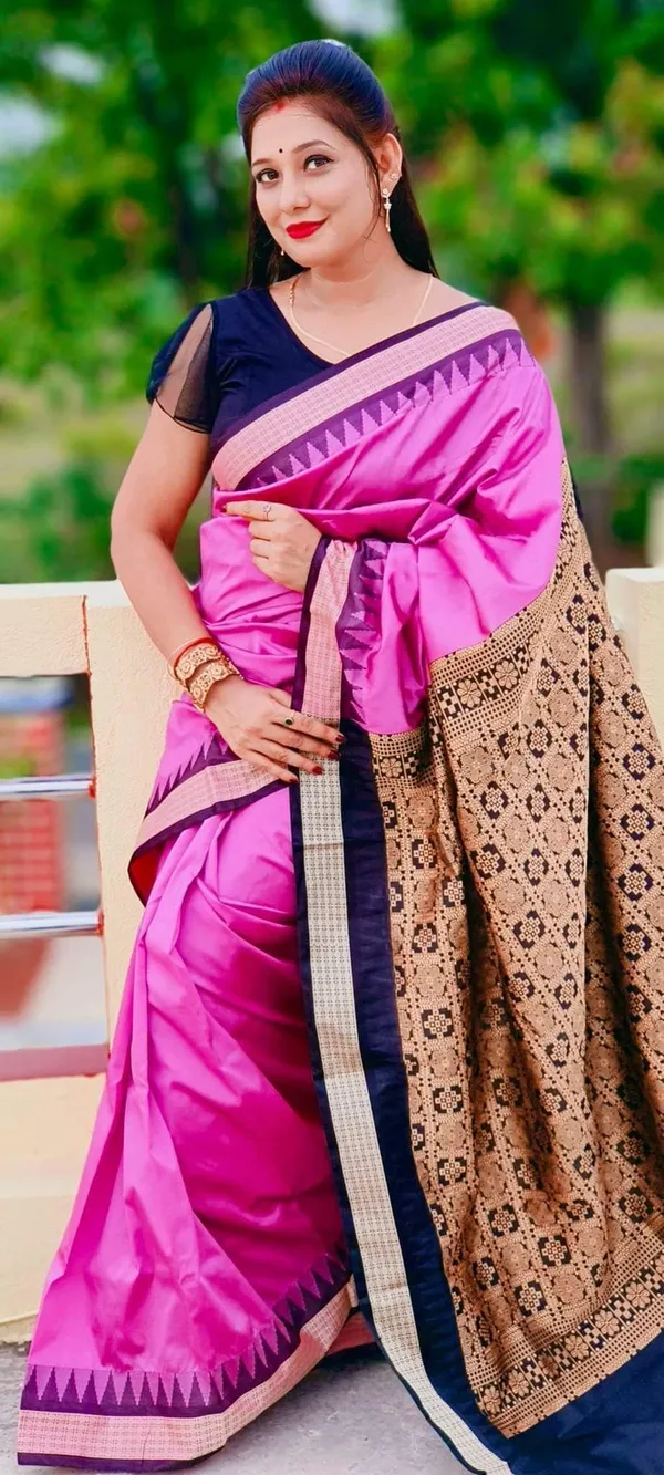 National_Saree_Temple_Border_Sambalpuri_Art_Silk_Saree_(Purple)