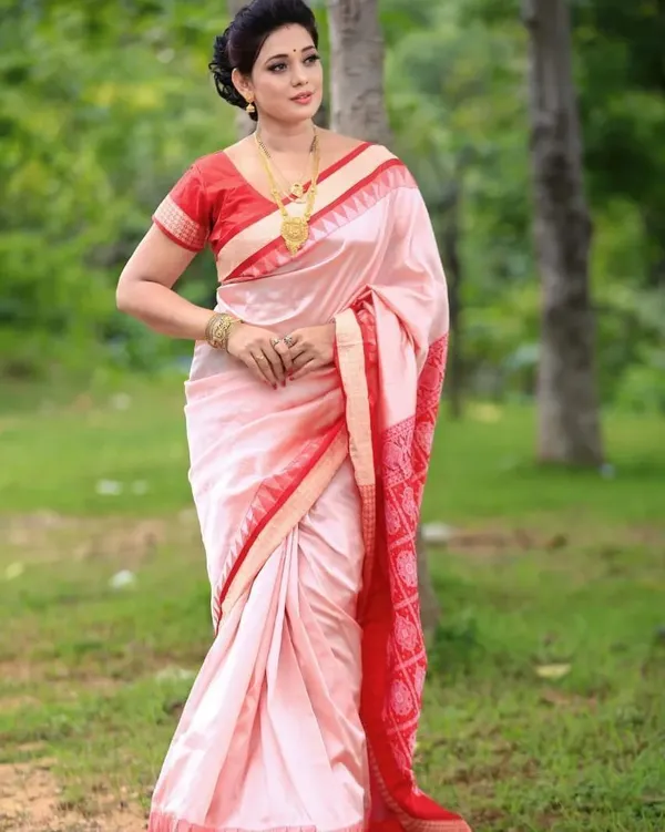 National_Saree_Temple_Border_Sambalpuri_Art_Silk_Saree_(White)