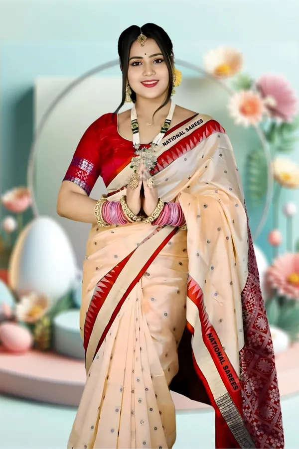 Nationalsaree_Woven_Sambalpuri_Art_Silk_Saree_(Beige)