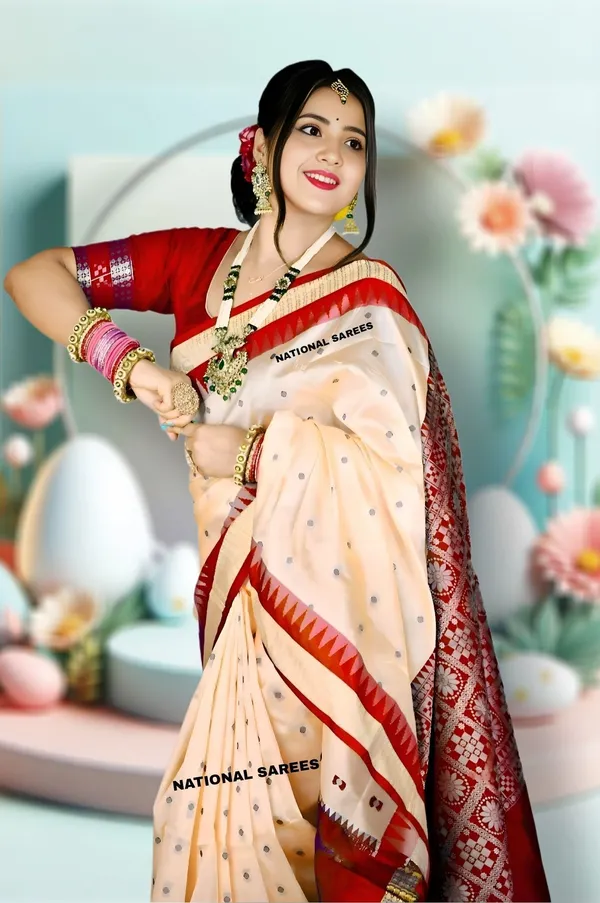 Nationalsaree_Woven_Sambalpuri_Art_Silk_Saree_(Beige)