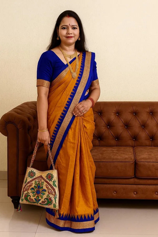 Weaver_Store_Printed_Banarasi_Art_Silk_Saree_(Mustard)