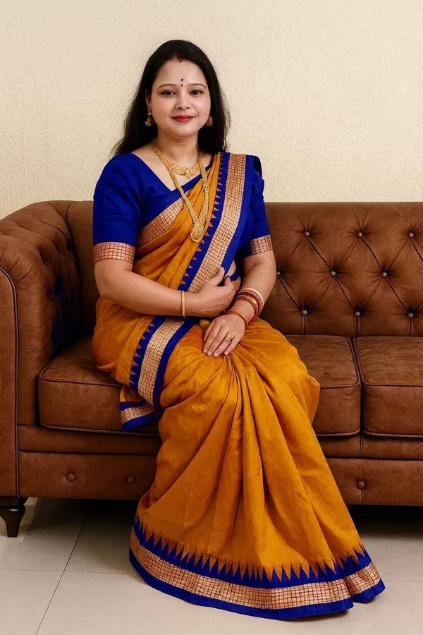 Weaver_Store_Printed_Banarasi_Art_Silk_Saree_(Mustard)