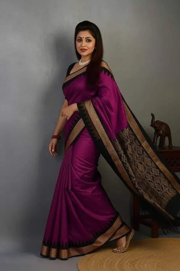 Weaver_Store_Woven_Banarasi_Art_Silk_Saree_(Magenta)