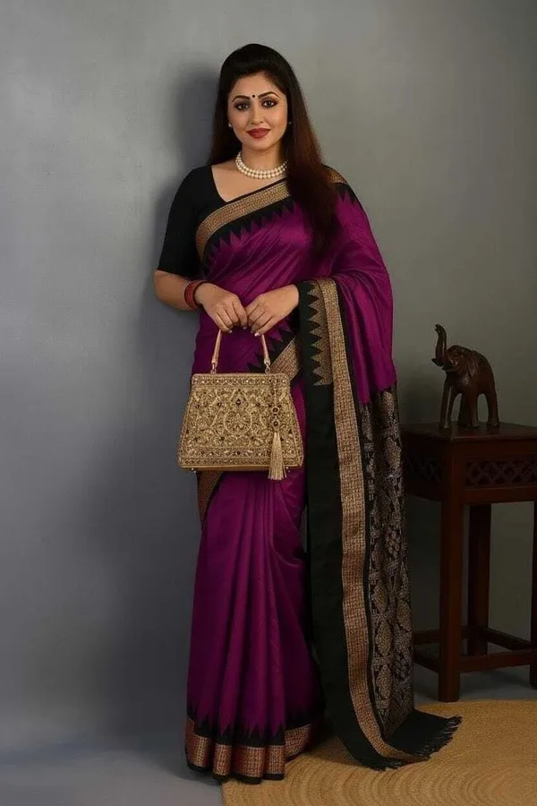 Weaver_Store_Woven_Banarasi_Art_Silk_Saree_(Magenta)