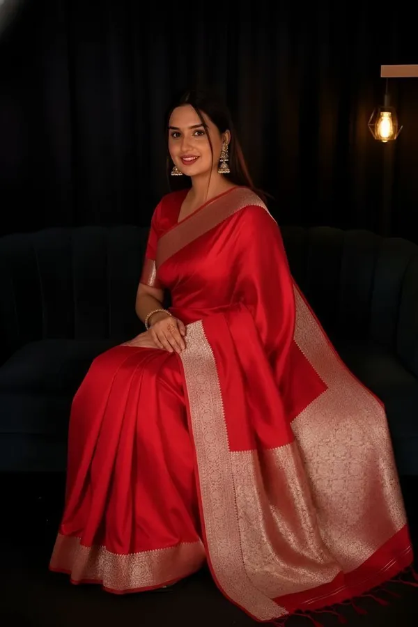 Weaver_Store_Woven_Banarasi_Art_Silk_Saree_(Red)