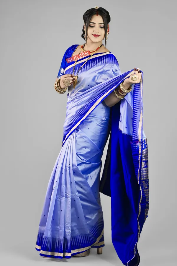 Weaver_Store_Woven_Banarasi_Art_Silk_Saree_(Blue)