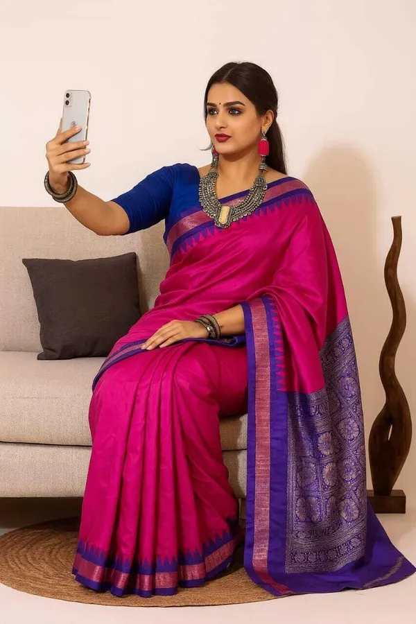 Weaver_Store_Woven_Banarasi_Art_Silk_Saree_(Pink)