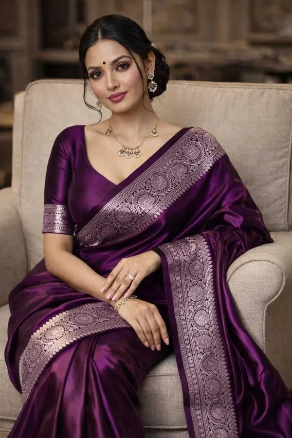 Weaver_Store_Woven_Banarasi_Art_Silk_Saree_(Purple)