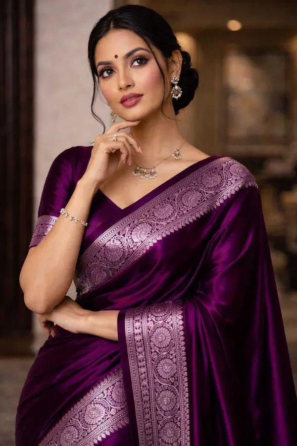 Weaver_Store_Woven_Banarasi_Art_Silk_Saree_(Purple)