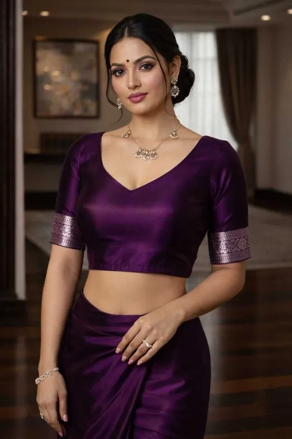 Weaver_Store_Woven_Banarasi_Art_Silk_Saree_(Purple)