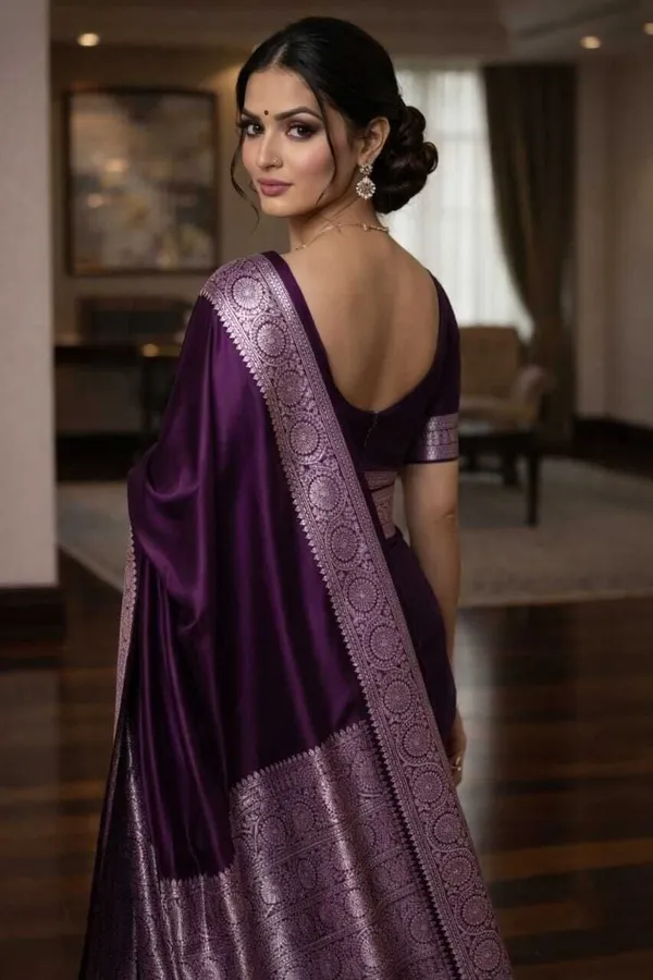 Weaver_Store_Woven_Banarasi_Art_Silk_Saree_(Purple)