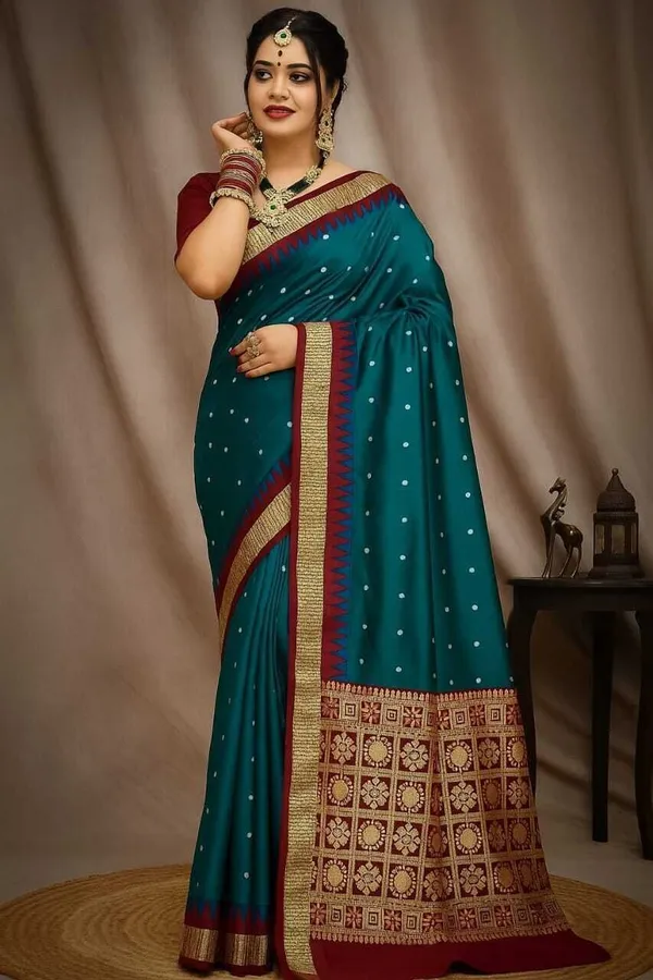 Weaver_Store_Woven_Banarasi_Art_Silk_Saree_(Green)
