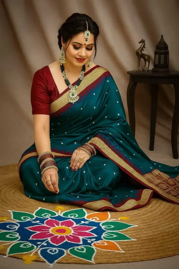 Weaver_Store_Woven_Banarasi_Art_Silk_Saree_(Green)