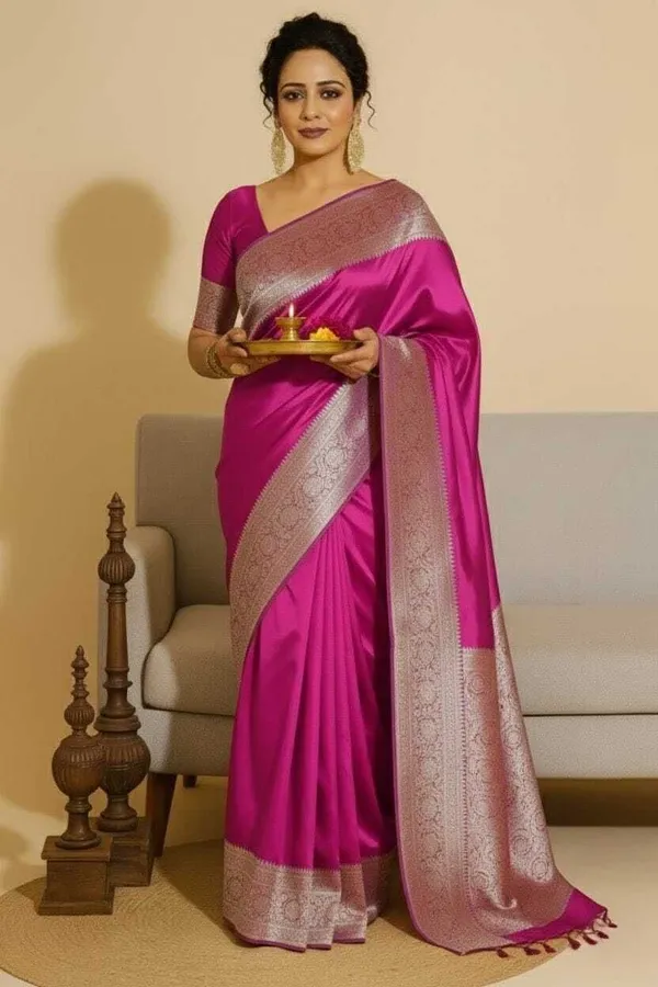 Weaver_Store_Woven_Banarasi_Art_Silk_Saree_(Pink)