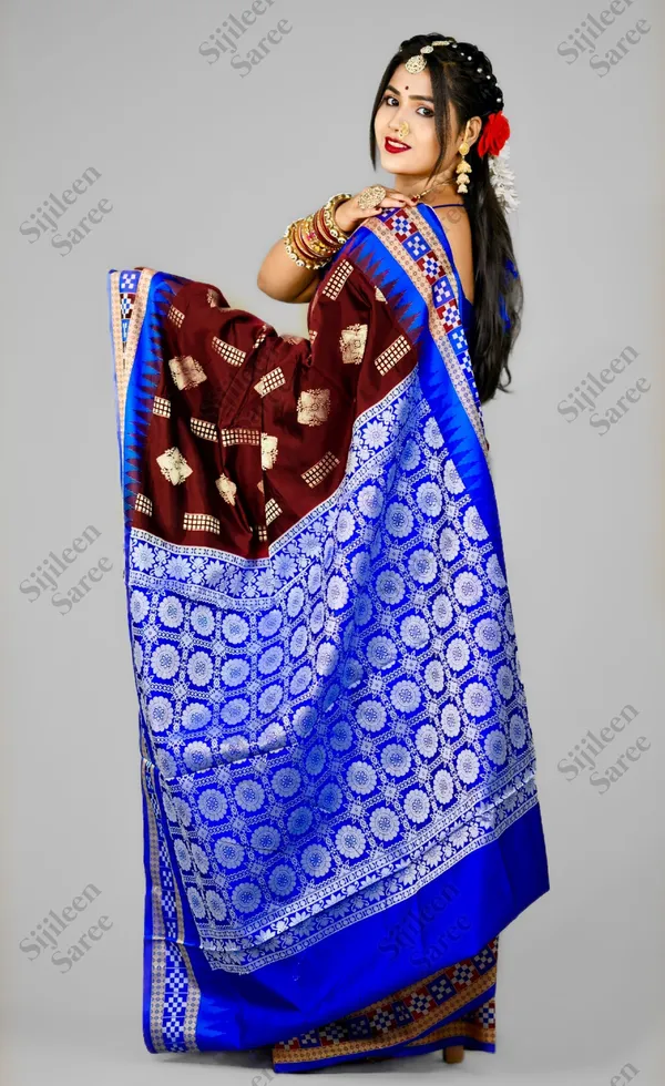 Weaver_Store_Woven_Banarasi_Art_Silk_Saree_(Maroon)