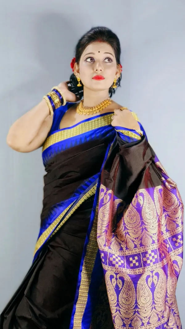 Weaver_Store_Woven_Banarasi_Art_Silk_Saree_(Black)
