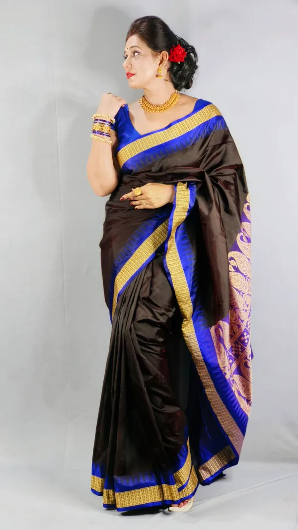 Weaver_Store_Woven_Banarasi_Art_Silk_Saree_(Black)