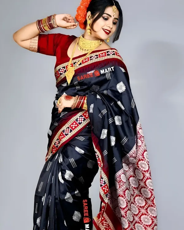 Weaver_Store_Woven_Banarasi_Art_Silk_Saree_(Black)
