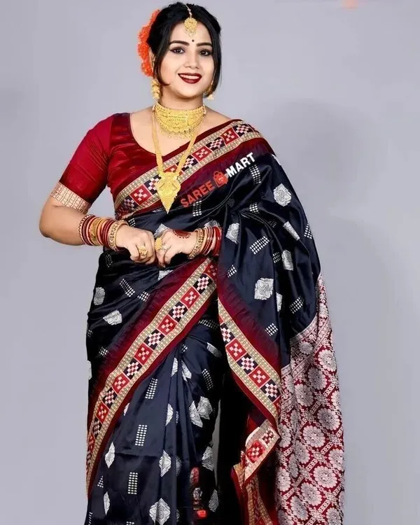 Weaver_Store_Woven_Banarasi_Art_Silk_Saree_(Black)
