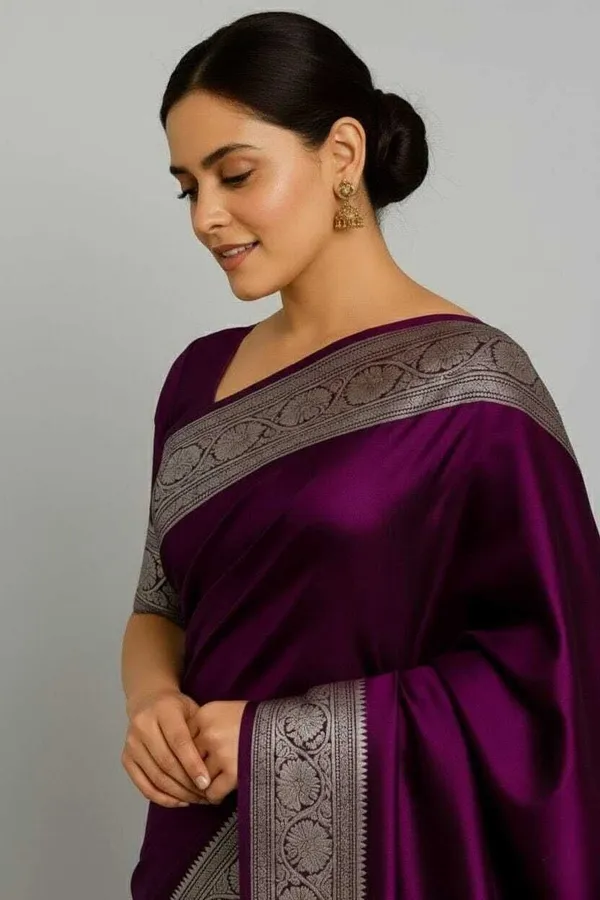 Weaver_Store_Woven_Banarasi_Art_Silk_Saree_(Purple)