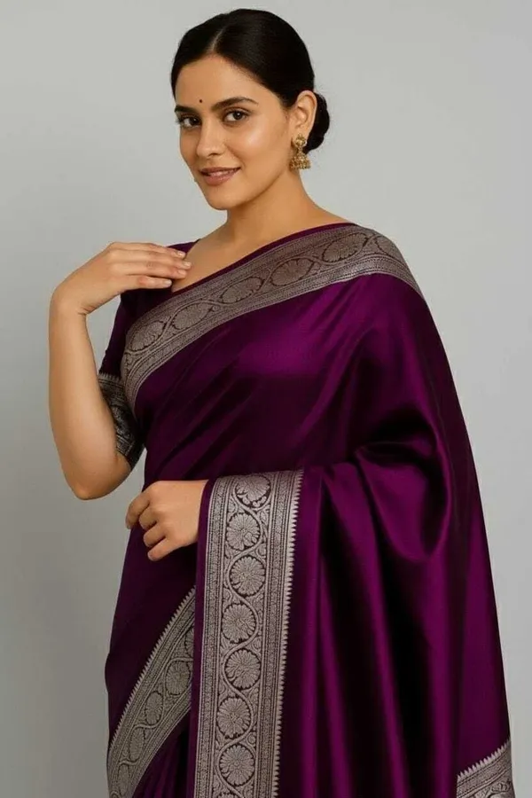 Weaver_Store_Woven_Banarasi_Art_Silk_Saree_(Purple)
