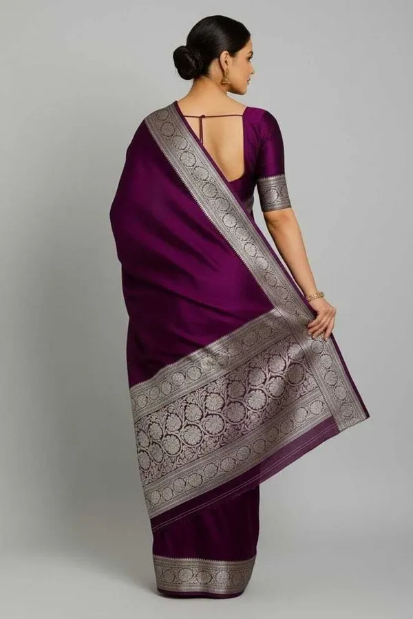 Weaver_Store_Woven_Banarasi_Art_Silk_Saree_(Purple)