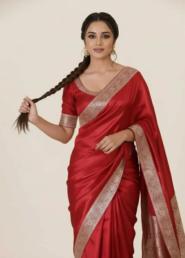 Weaver_Store_Woven_Banarasi_Art_Silk_Saree_(Red)