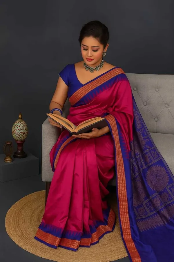 Weaver_Store_Woven_Banarasi_Art_Silk_Saree_(Pink)