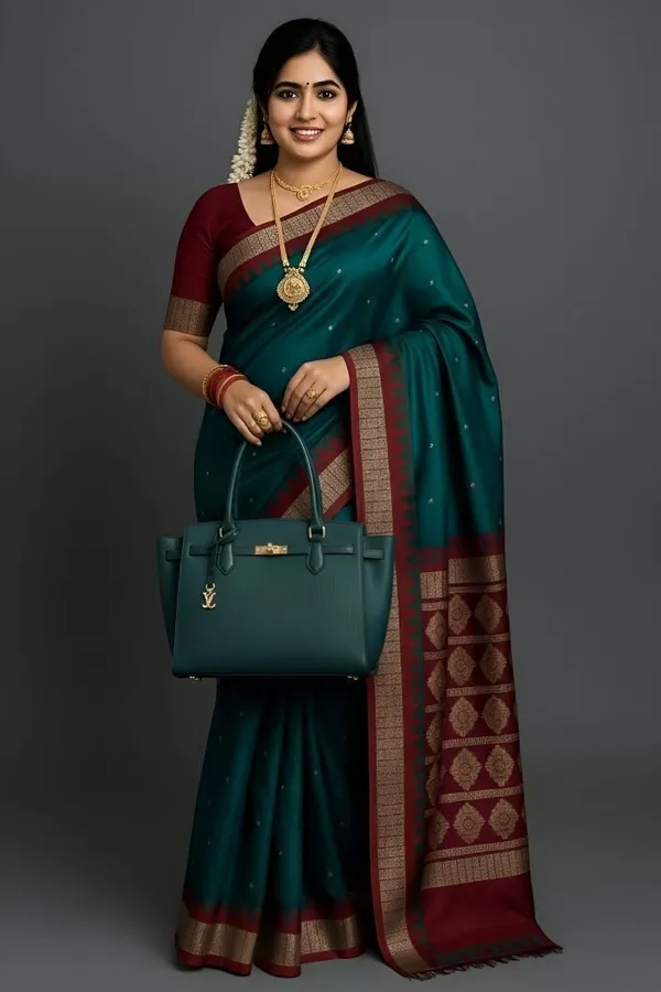 Weaver_Store_Woven_Banarasi_Art_Silk_Saree_(Green)