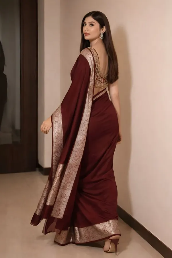 Weaver_Store_Printed_Banarasi_Art_Silk_Saree_(Maroon)