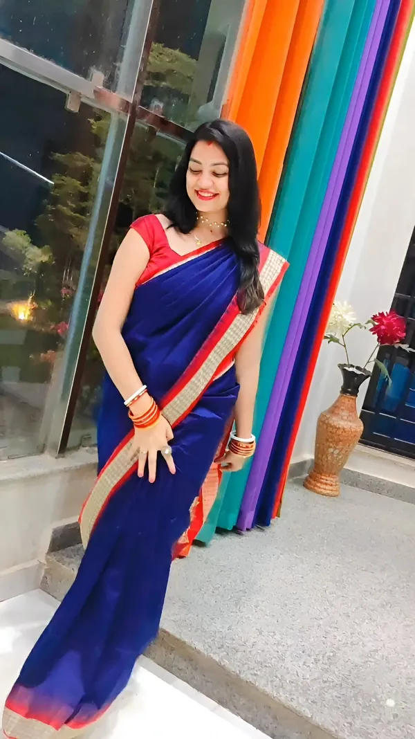 Weaver_Store_Woven_Banarasi_Art_Silk_Saree_(Blue)