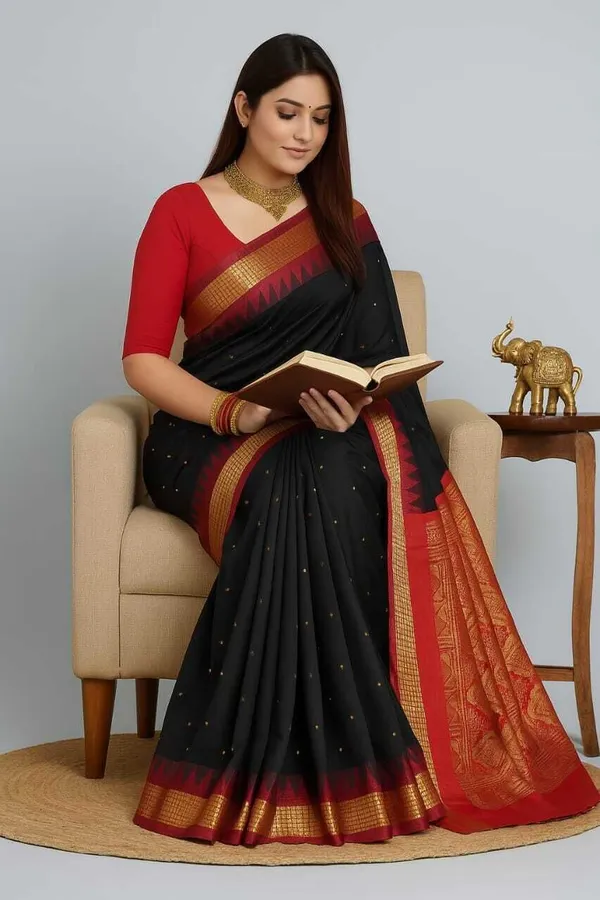 Weaver_Store_Woven_Banarasi_Art_Silk_Saree_(Black)