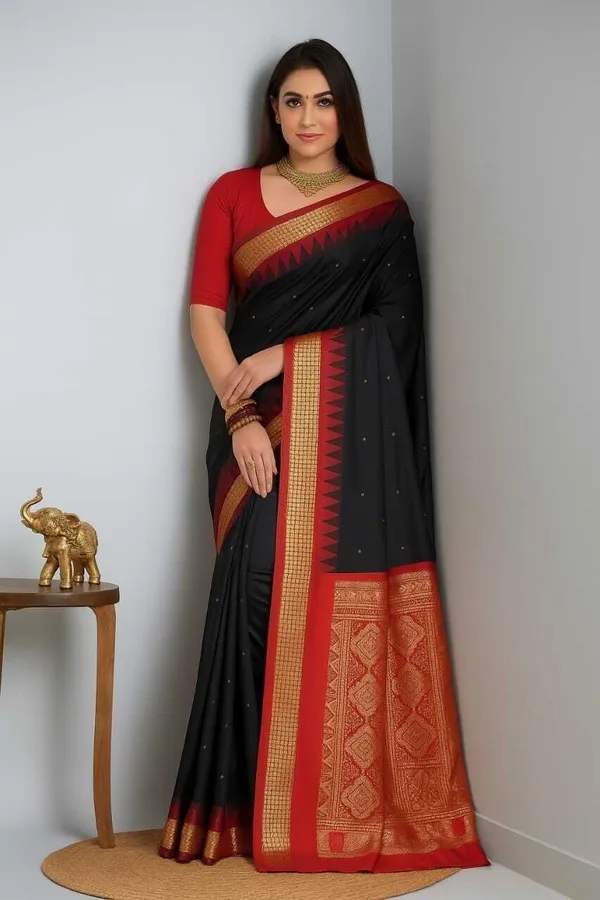 Weaver_Store_Woven_Banarasi_Art_Silk_Saree_(Black)