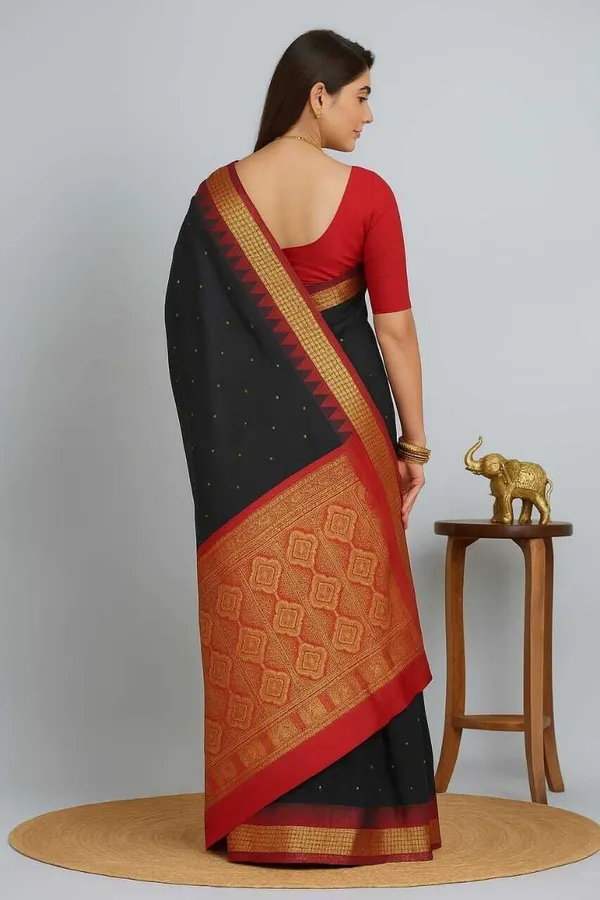 Weaver_Store_Woven_Banarasi_Art_Silk_Saree_(Black)