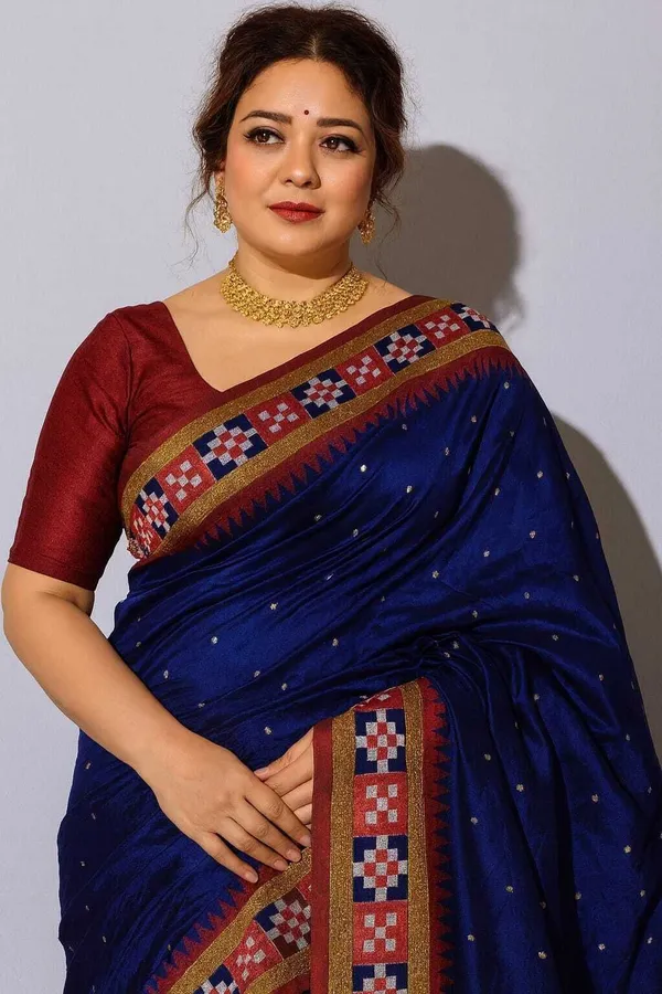 Weaver_Store_Woven_Banarasi_Art_Silk_Saree_(Blue)
