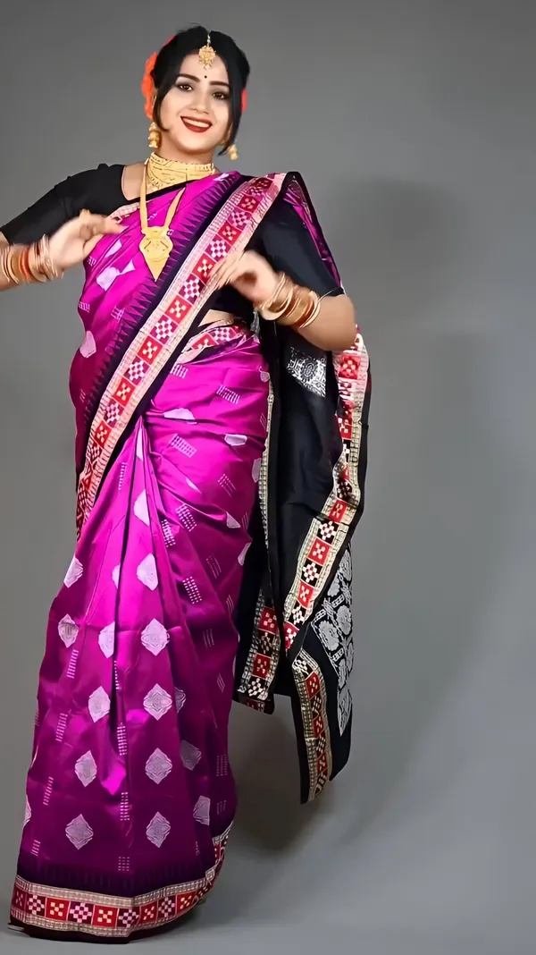 Weaver_Store_Woven_Banarasi_Art_Silk_Saree_(Magenta)
