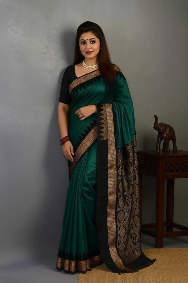 Weaver_Store_Woven_Banarasi_Art_Silk_Saree_(Green)