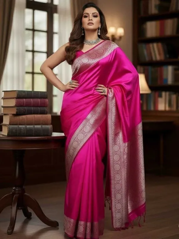 Weaver_Store_Woven_Banarasi_Art_Silk_Saree_(Pink)