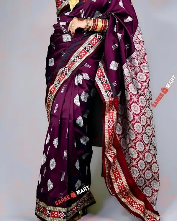 Weaver_Store_Woven_Banarasi_Art_Silk_Saree_(Purple)