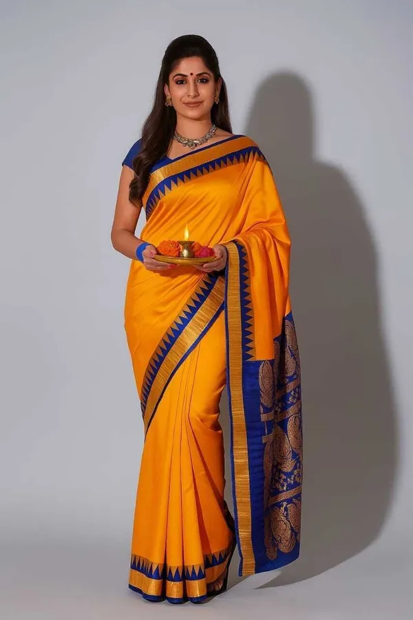 Weaver_Store_Woven_Banarasi_Art_Silk_Saree_(Mustard)