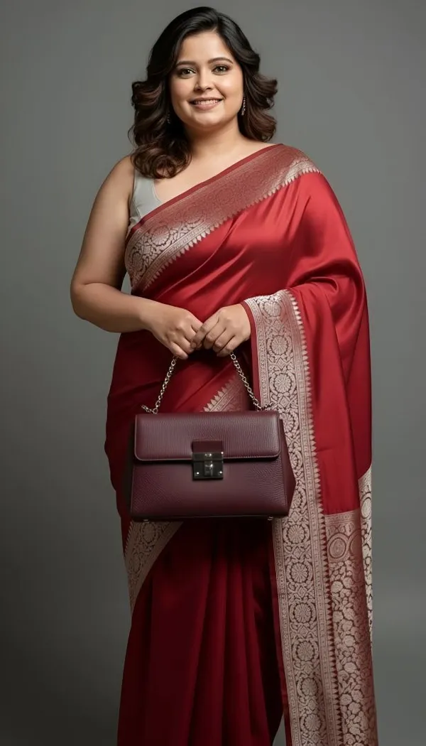 Weaver_Store_Woven_Banarasi_Art_Silk_Saree_(Red)