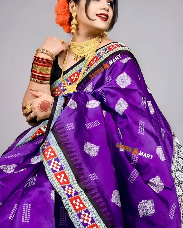 Weaver_Store_Woven_Banarasi_Art_Silk_Saree_(Purple)